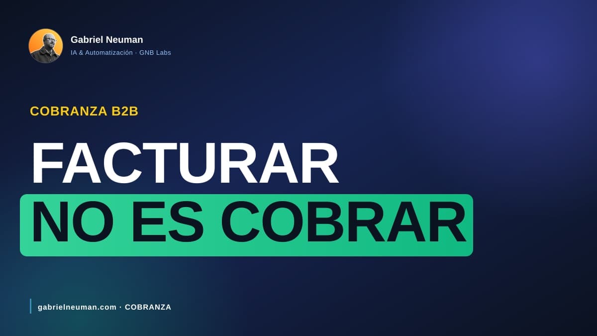 Software de facturación vs sistema de cobranza: no es lo mismo