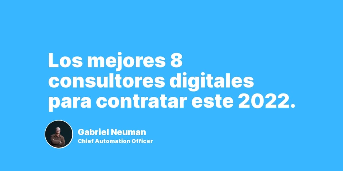 8 mejores consultores digitales para escalar tu negocio en 2025