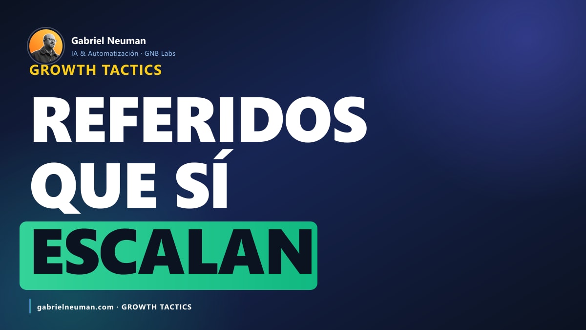 Cómo crecer un negocio con boca a boca: 5 sistemas de referidos que usan founders reales