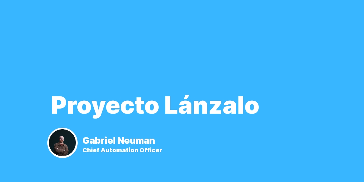 Proyecto Lánzalo: Lanza un producto digital rentable en 4 semanas con herramientas gratuitas