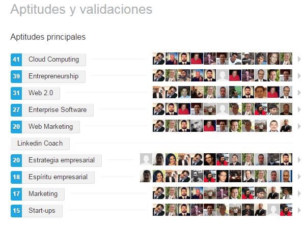 SEO Linkedin aptitudes