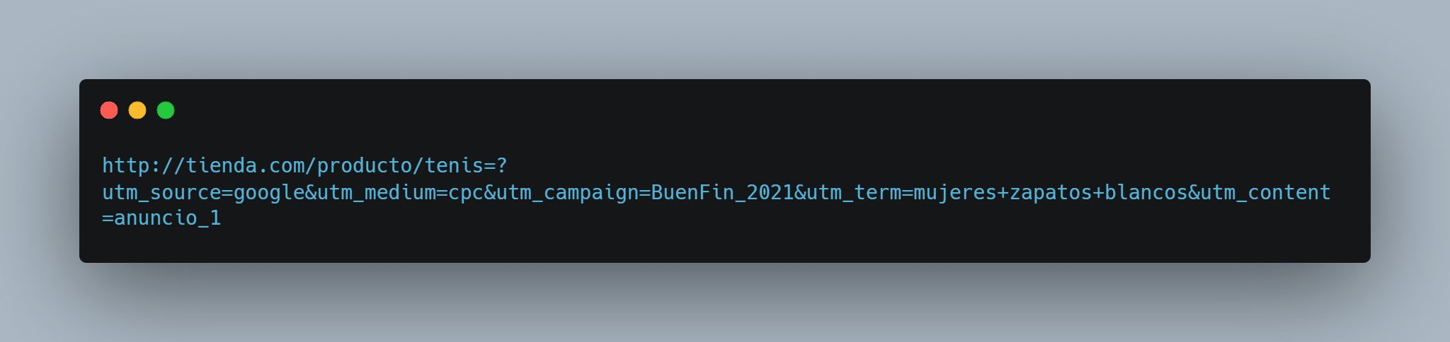 URL Con UTM